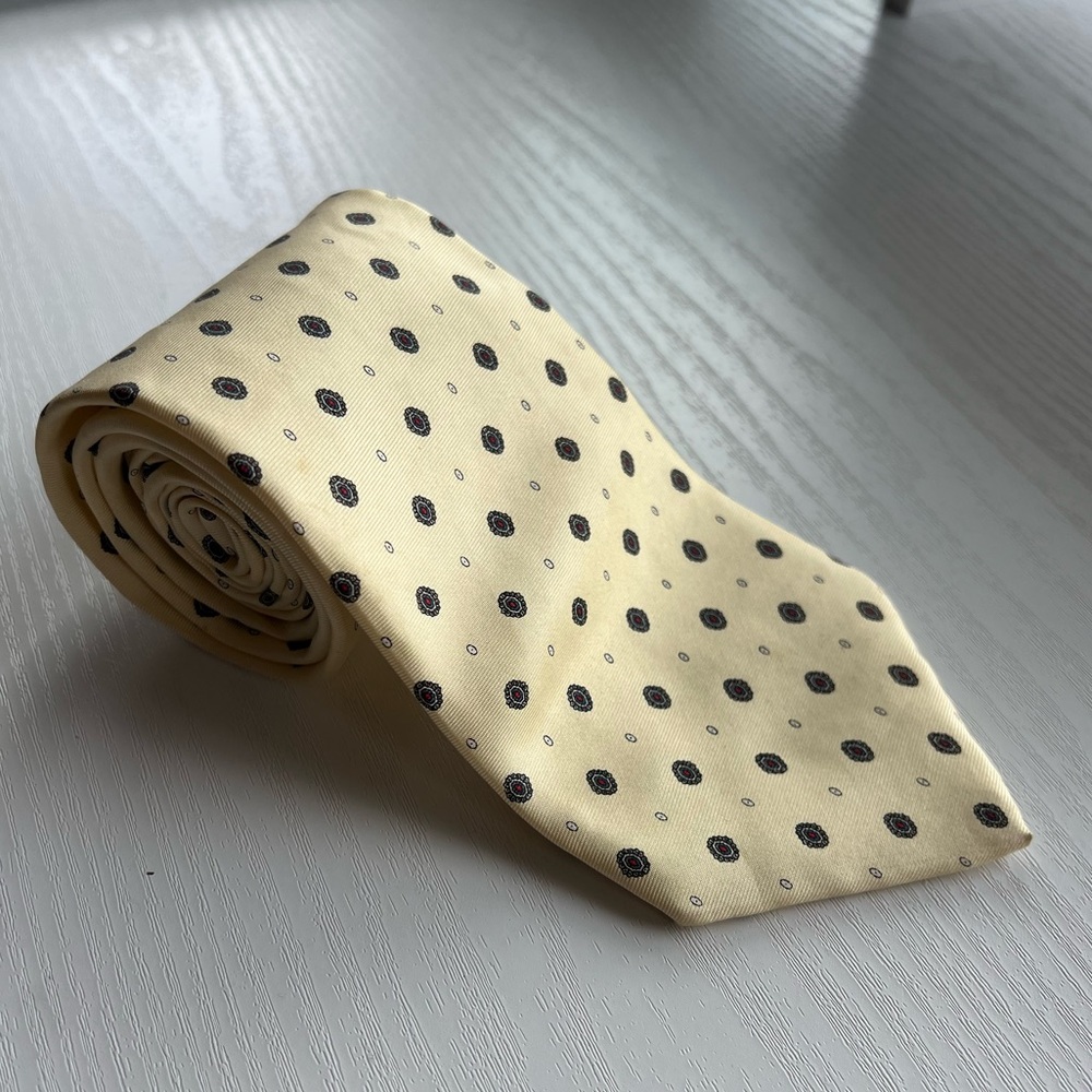 Vintage Dior 100% Silk 55” Tie